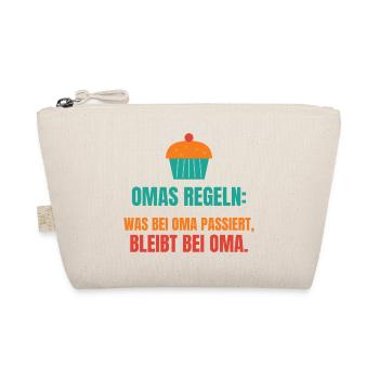 Omas Regeln: Was bei Oma passiert, bleibt bei Oma - Bio-Täschchen - Natur - Vorne