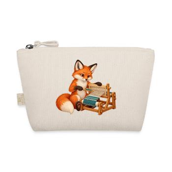 Fuchs webt am Gatterkamm - Bio-Täschchen - Natur - Vorne