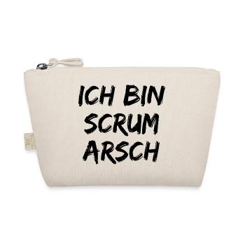 ICH BIN SCRUM ARSCH AGILE TEAM PROJEKTMANAGER  - Bio-Täschchen - Natur - Vorne