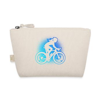 Strassenradsport Geschenkidee für die Velofahrerin - Bio-Täschchen - Natur - Vorne