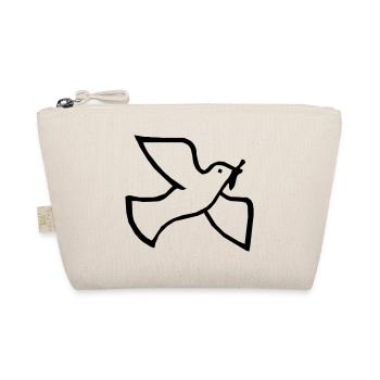 Dove of peace - Organic Pouch - nature - Front