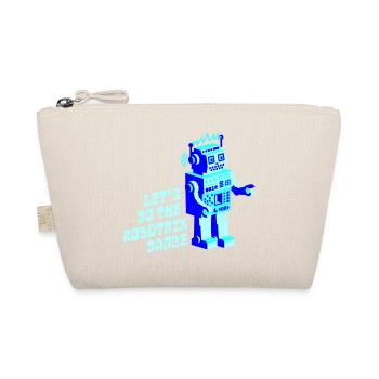 robotnik dance - old school robots - Organic Pouch - nature - Front