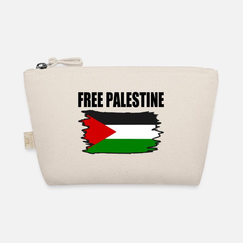 Free palestine - Bio-Täschchen - Natur