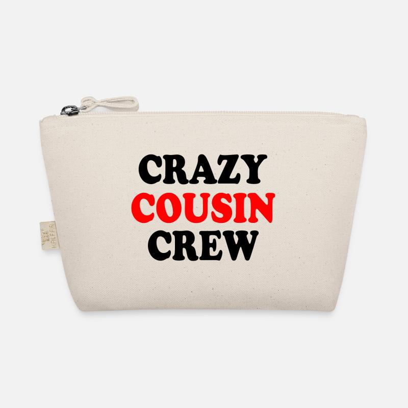 Crazy cousin crew Bio-Täschchen