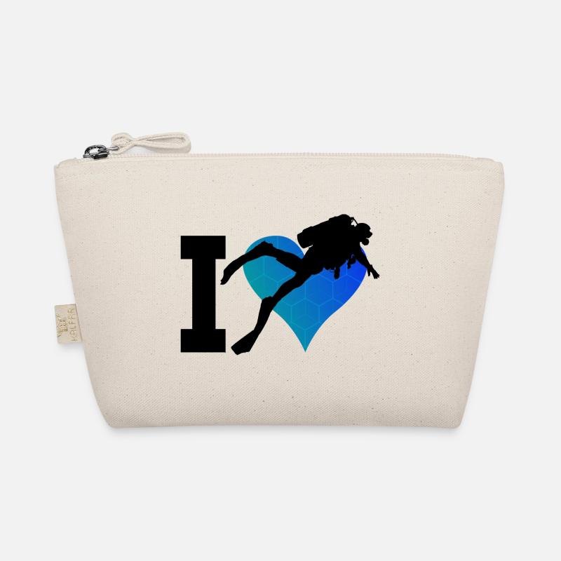 Diver Divers Diving Diving Scuba Diving Organic Pouch