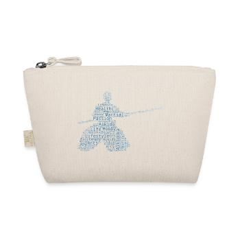 Martial Arts Aikidoka Men's Aikido Women's Fighting - Organic Pouch - nature - Front