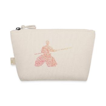 Men's Aikido Aikidoka Women's Martial Arts Martial Arts Martial Arts - Organic Pouch - nature - Front
