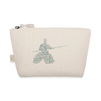 Men's Martial Arts Aikido Aikidoka Women's Martial - Organic Pouch - nature - Front