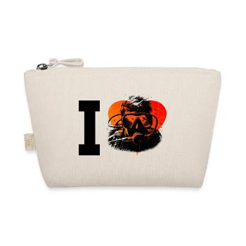 Diver Scuba Diver Diver Men's Diving - Organic Pouch - nature - Front