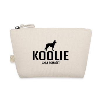 Koolie was sonst Hunde Spruch Hund Wilsigns - Bio-Täschchen - Natur - Vorne