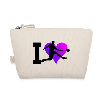Football Football Footballers Women's Football - Organic Pouch - nature - Front