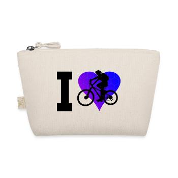 MTB Mountain Bike Cycling Cyclists Cycling - Organic Pouch - nature - Front