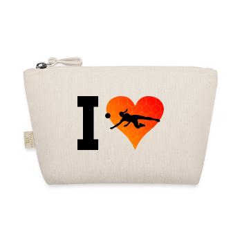 Volleyball Volleyball Men's Volleyball Players - Organic Pouch - nature - Front