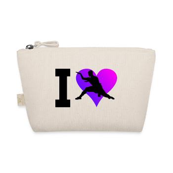Wushu Kungfu Women's Martial Arts Kung Fu - Organic Pouch - nature - Front