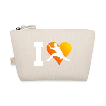 Kungfu Wushu Women's Martial Arts Kung Fu - Organic Pouch - nature - Front