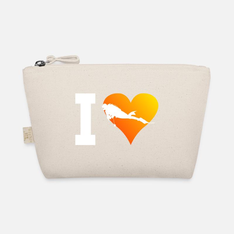 Diver Scuba Diving Diver Free Dive Scuba Diving Organic Pouch