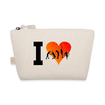 Tennis Jouer Tennis Hommes Femmes Joueurs De Tennis - Trousse biologique - nature - Devant