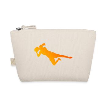 Footballer Footballer Football player Football - Organic Pouch - nature - Front