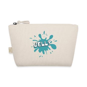 Jelly Jam Splash Blob jellyfish Fun - Organic Pouch - nature - Front