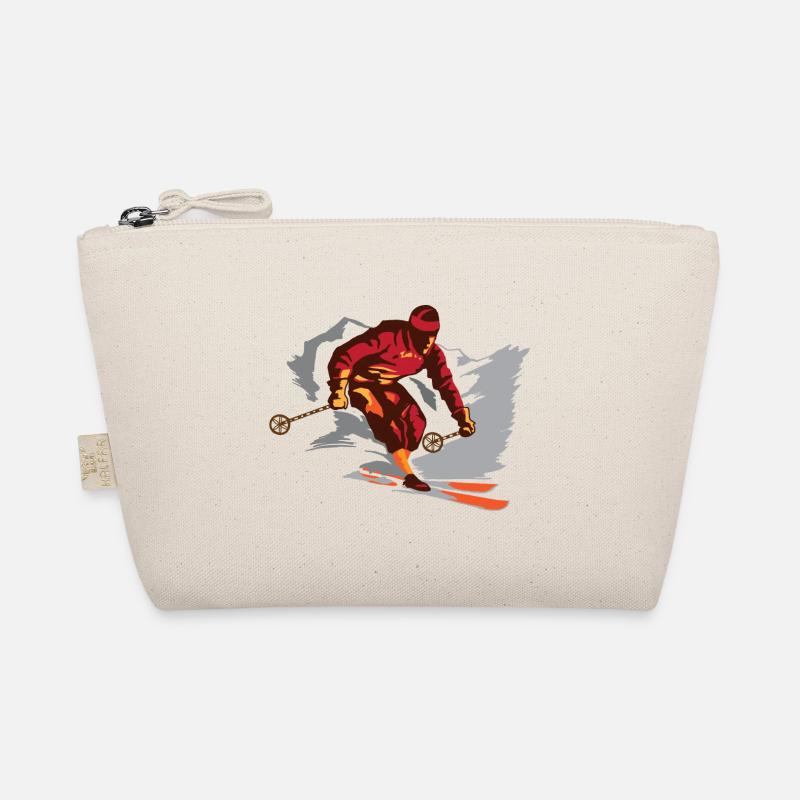 Skier - Organic Pouch - nature