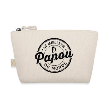Certifié Le Meilleur Papou de Monde - Trousse biologique - nature - Devant