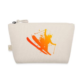 Herren Slopestyle Ski Freestyle Freestyle Ski - Bio-Täschchen - Natur - Vorne