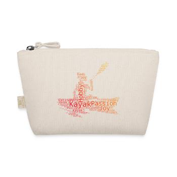 Canoe Kayak Kayaking Men Kayak Women - Organic Pouch - nature - Front
