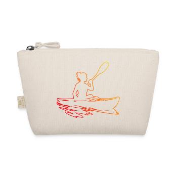 Men's Women's Canoe Kayaking Kayak Kayak - Organic Pouch - nature - Front