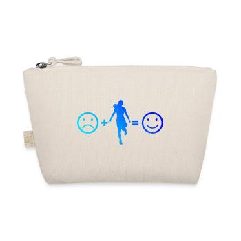 Shuffle Girl Shuffledancer Men's Shuffle Boy - Organic Pouch - nature - Front
