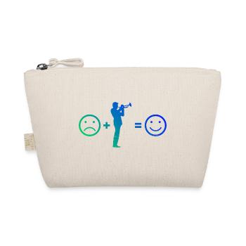Trumpeter Trumpet Player Trumpet Jazz Trumpeter - Organic Pouch - nature - Front