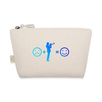 Trumpet Trumpet Trumpet Player Women Men - Organic Pouch - nature - Front