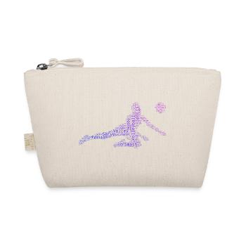Women's Volley Volleyball Player Volleyball - Organic Pouch - nature - Front
