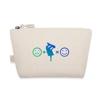Snowboarder Women Men Snowboard Snowboarding - Organic Pouch - nature - Front