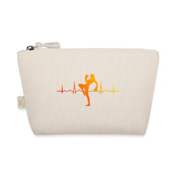 Boxing Kickboxer Kickboxing Men's Kickboxing - Organic Pouch - nature - Front