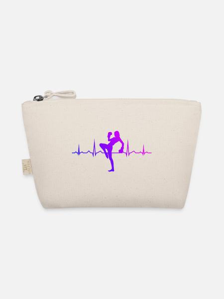 Kickboxer Kickboxen Kickboxing Boxing Boxen - Bio-Täschchen - Natur