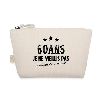 Vieillis pas cadeau anniversaire 60 ans humour - Trousse biologique - nature - Devant