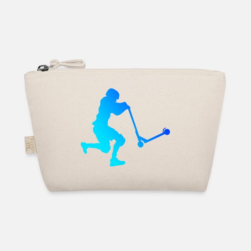 Scooter stunt stunt scooter stunt scooter Organic Pouch