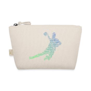 Handball Handballspielen Handballer Damen Handball - Bio-Täschchen - Natur - Vorne