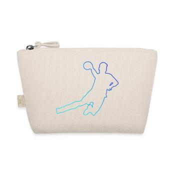 Handballspielen Damen Handball Handballer Handball - Bio-Täschchen - Natur - Vorne