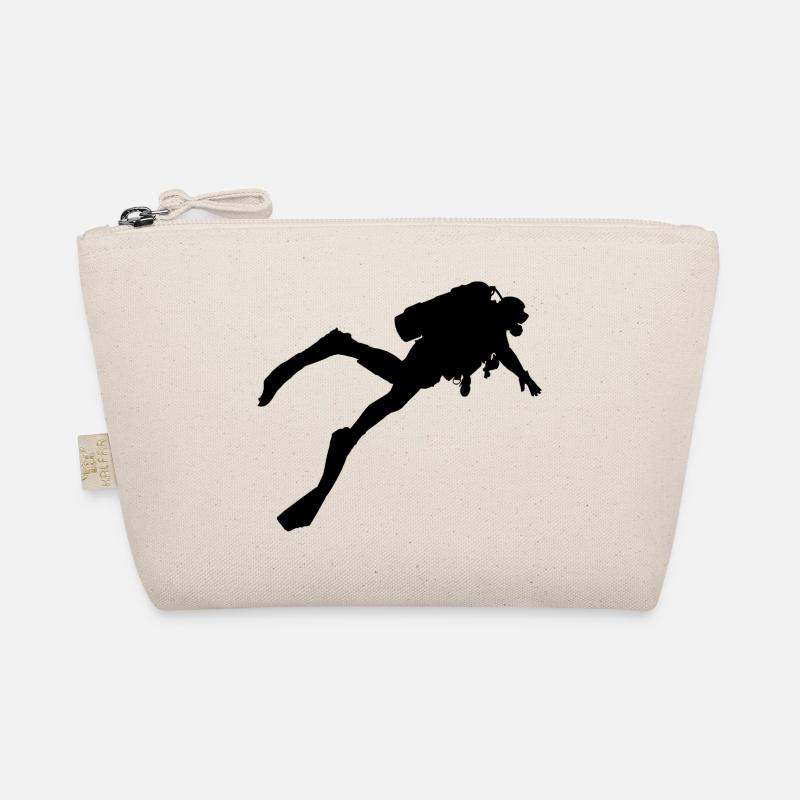 Diver Scuba Divers Divers Scuba Diving Organic Pouch