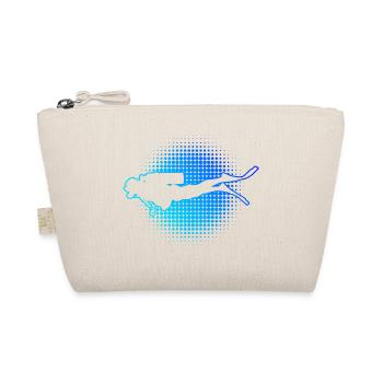 Diver Scuba Diver Scuba Taucher Damen Free Dive - Bio-Täschchen - Natur - Vorne