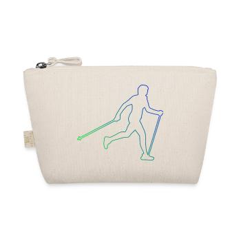 Walking Walker Nordic Walker Women Nordic Walking - Organic Pouch - nature - Front