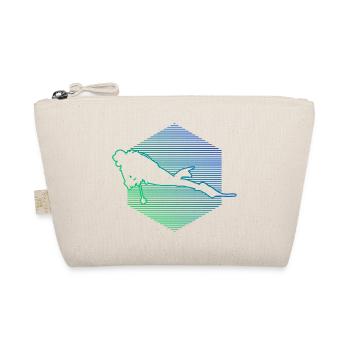 Women's Scuba Diving Scuba Diver - Organic Pouch - nature - Front