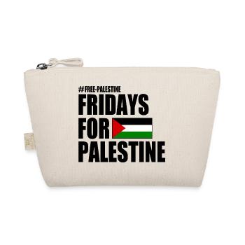 Free palestine fridays for palestine - Bio-Täschchen - Natur - Vorne