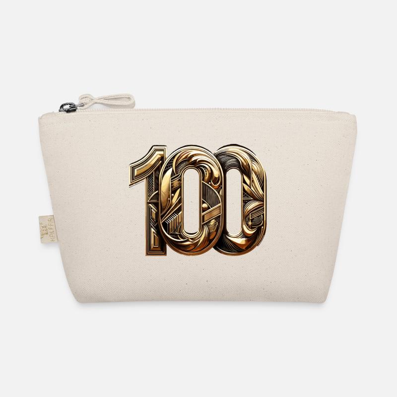 100 ans or moderne 100e cadeau d’anniversaire Trousse biologique