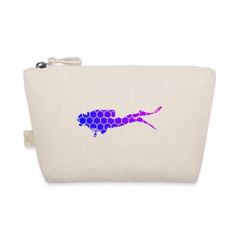 Femme Diver Free Dive Scuba Diver - Trousse biologique - nature - Devant