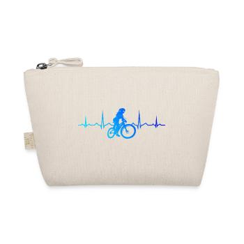Mountainbike Herren Damen Radfahren Mountainbiker - Bio-Täschchen - Natur - Vorne