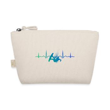 Kitesurfing Kitesurfing Kitesurfing Women - Organic Pouch - nature - Front