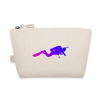 Scuba Diver Scuba Diving Free Dive Men - Organic Pouch - nature - Front
