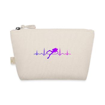 Herren Free Dive Taucher Scuba Taucher Diver - Bio-Täschchen - Natur - Vorne